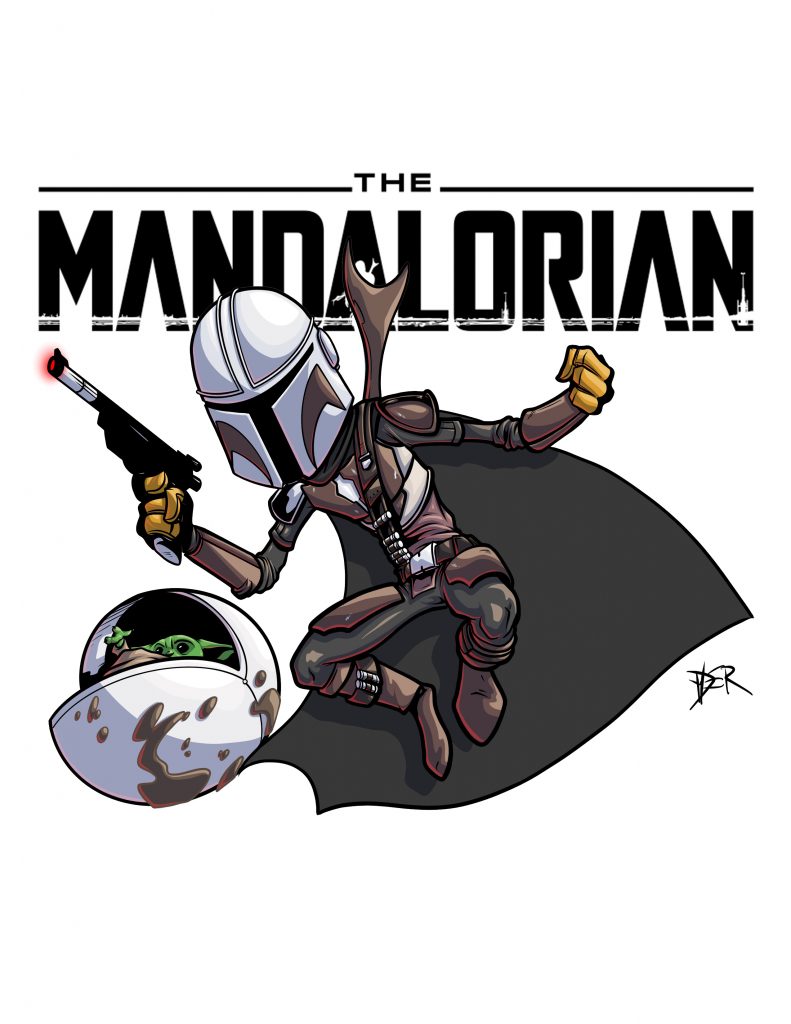 Mandalorian and Baby Yoda